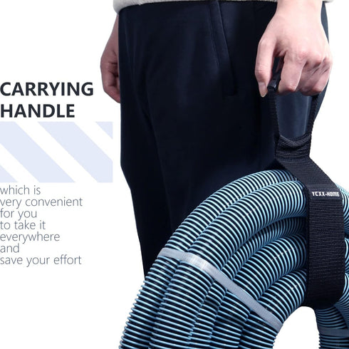 2 PCS Heavy Duty Cord Storage Wrap Holder, Extension Hook and Loop Organizer Strap for Cords, Garden Hose, Garage Tool.