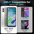 LYWHL (3 Pack) Screen Protector for Motorola Moto G 5G (2023), 9H Hardness HD Clear Film + 3 Pack Camera Lens Glass