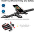 ROCKBROS Bike Phone Mount Holder, 360° Rotatable Aluminum Clip for iPhone 11 12 13 Pro Max Mini