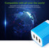 Sicodo Charger Plug, Charging Block 5-Pack 3.1Amp 3-Port USB Charger Cube for iPhone and Samsung Galaxy