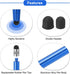 MECCANIXITY 5pcs Stylus Pens for Touch Screens, Dual Rubber Tips Capacitive Universal Tablet Pen - Blue