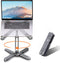 Laptop Stand with 360 Rotating Base, Metal Holder for Desk, Fits All MacBook, Laptops up to 16 inches