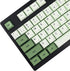 Matcha 3.0 Dye Sub ZDA PBT Keycap Set, Similar to XDA for MX Split Keyboard 104 87 61 Melody 96 KBD75 ID80 GK64