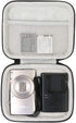 khanka Hard Travel Case Replacement for Canon PowerShot ELPH 180/190/360 Digital Camera in Black