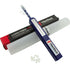 1.25mm LC Fiber Cleaner Pen, 800+ Single Click Cleaner, Optical Connector Cleaner with Damage Protection Case