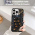 Odhtst 15 6.1 Inch, Aesthetic Star Bookshelf Book Collage Phone Case Compatible with iPhone Pro Case TPU Shockproof