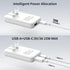 TREBLEET 20W 2-Port 3.0& 3.0 15 &15 14&14Pro, 13/ 13Pro/ 12/12Pro/ 8& 8 Ultra-Thin USB-C PD Fast Portable Charger, Wall