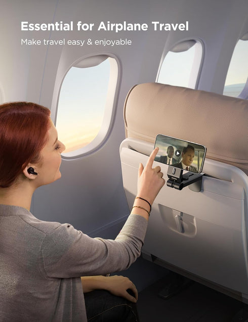 JOYROOM for Magsafe Airplane Phone Holder, Hands-Free Plane Phone Holder for iPhone 15 Pro Max