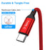 AkoaDa USB C Cable, 3-Pack (10ft+6.6ft+3.3ft) - 3.1A USB A to USB-C Fast Charger Nylon Braided Cord for iPhone 15/15