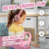 PowerLocus PLED Kids Bluetooth Headphones - Wireless Headphones with LED Lights, Safe Volume, Hi-Fi Stereo, Built-in Mic
