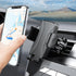 Car Phone Mount, Adjustable 360° Rotation Air Vent Cellphone Holder, Hands-Free Phone Cradle Compatible with iPhone 14