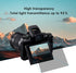 kinokoo Tempered Glass Film for Canon EOS 200D/EOS Rebel SL2/250D/Rebel SL3, Bubble-free/Anti-scratch Screen Protector