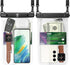 Double Space Waterproof Phone Pouch Case for Samsung Galaxy S23 Ultra S22 S21 S20 FE A03S A13 A14 Note 20 Ultra, 2 Pack
