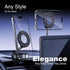 LnkXT Magnetic Phone Holder for Car,Vacuum Suction Cup Phone Mount,Magsafe Car Mount for iPhone, No Need Charge,Folding