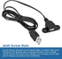 5ft (1 1 QiCheng&LYS USB Male to Single Female Extension Cable Charging Cable, Furniture nightstand Sofa Electric