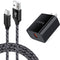 Quick Charge 3.0 Wall Charger for Samsung Galaxy S24 S23 S22 S21 S20 FE, Note 20 & more, with Type C Cable. Fast