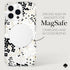 Kate Spade New York iPhone 14 Pro Max Case - Multi Floral Black and White, Compatible with MagSafe