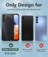 FNTCASE Shockproof Silicone Protective Phone Case for Samsung Galaxy A14-5G, Slim Dual Layer Rugged, Navy Blue
