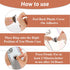8 Pcs Cell Phone Finger Ring Heart Grip, Metal Phone Charm Loop Stand, Cute Accessories for DIY Phone Case