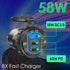12V USB Outlet 78W for iPhone Qidoe Dual 60W PD&18W QC3.0 Dual USB Charger Socket with Switch Waterproof Aluminum Power Outlet for Marine Motorcycle Truck
