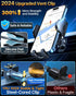YRU 2024 Ultimate Car Phone Holder Mount, 80+LBS Safest Strongest Rotatable Suction, Dashboard Windshield for iPhone,