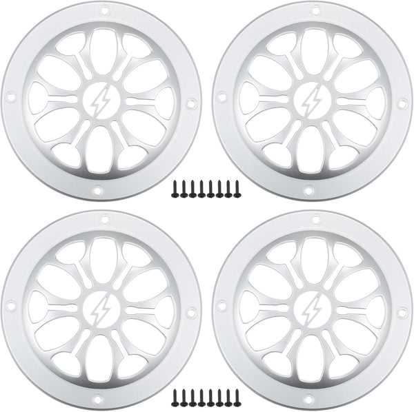 ACROPIX 3" Car Speaker Grills Cover | Round Audio Speaker Subwoofer Guard Protector (Pack of 4)