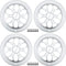 ACROPIX 3" Car Speaker Grills Cover | Round Audio Speaker Subwoofer Guard Protector (Pack of 4)