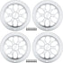 ACROPIX 3" Car Speaker Grills Cover | Round Audio Speaker Subwoofer Guard Protector (Pack of 4)