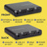 Micca G3 2K H.265/HEVC H.264/AVC MP4 MP3 4K Quad-HD Digital Media Player for USB Drives and MicroSD Cards, Digital
