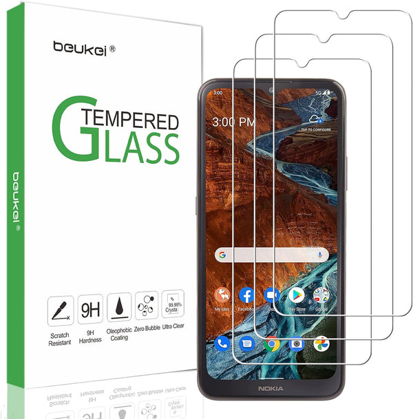 (3 Pack) Tempered Glass Screen Protector Compatible with Nokia G300 5G, (6.52 inch) Touch Sensitive, Case Friendly, 9H