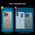 magglass iPhone 16 Pro Max Screen Protector (2-Pack) High-Clarity Toughened Tempered Glass with Rear Camera Lens Guard