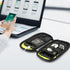 Twod Electronic Organizer Travel Bag, Universal Accessories Storage for Hard Drives, Cables, Charger, Phone, USB, SD