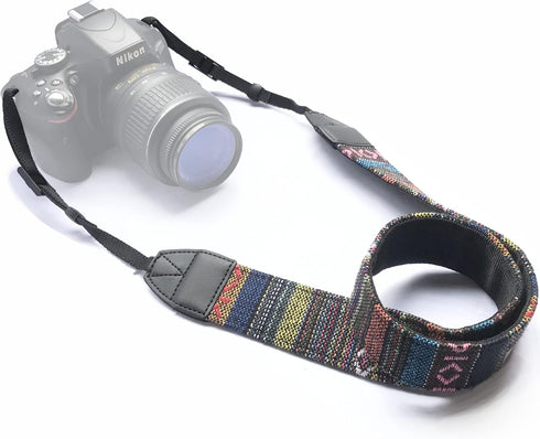 Camera Neck Shoulder Belt Strap for Women/Men for All DSLR/Nikon/Canon/Sony/Olympus/Samsung (Vintage)