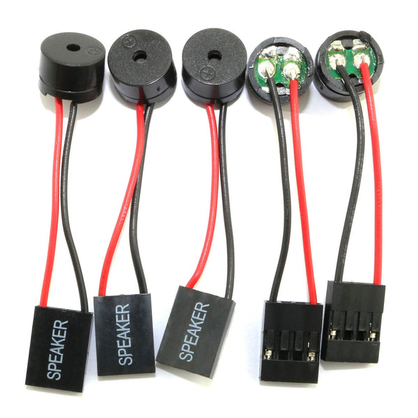5pcs Mini Onboard Case Speaker for PC Computer Board, Motherboard Buzzer Beep Alarm