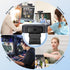 Angetube 1080P 2 2025 HD Webcam with Microphone, Computer Camera, Mics, USB Type-A & A-to-C Adapter, Plug & Play USB PC
