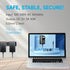 2Pack 5V 2A 6ft Power Supply Adapter, AC to DC 5V 2000mA Wall Charger for USB Hub, Baby Monitor, LED Pixel Light