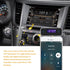 Beinhome 3.5mm 6s 5 MP3 MP4 FM Transmitter Audio Adapter Car Kit, Wireless in-Car Radio Transmitter Built-in Aux Port