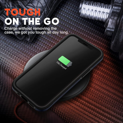 NTG 2023 New Designed Heavy-Duty Case for iPhone 11 (6.1 Inch), Tough Rugged Lightweight Slim Shockproof - Dim Grey
