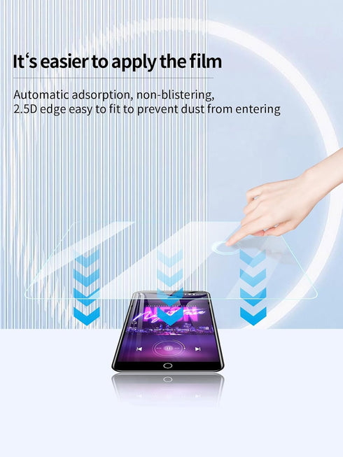 UYRUREL M303 MP3 4.0" 3 Pack. Screen Protector for Oilsky Pro Player IPS Touch Screen Android Player, High-definition