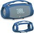 Silicone Cover Case for JBL Xtreme 3 Portable Bluetooth Speaker, Blue Soft Skin Sleeve