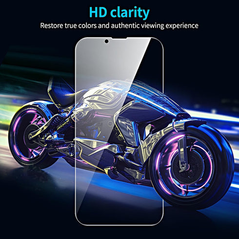 iPhone 13 Privacy Screen Protector (6.1") + Camera Lens Protector - 3+3 Pack, Anti-Spy, HD, Easy Install, Bubble-Free
