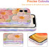 EYZUTAK Case for iPhone 11, Colorful Retro Oil Painting Printed Flower, Stylish Durable TPU Protective Case