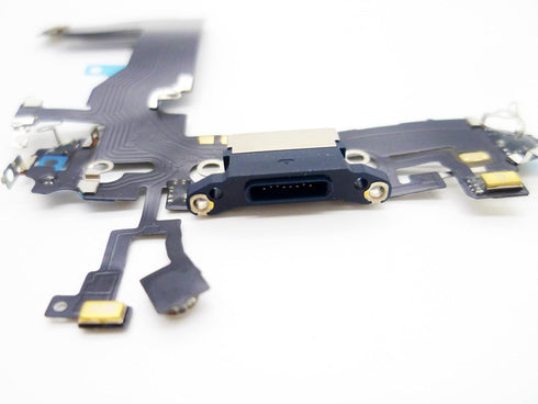 USB Dock Charging Port Flex Cable PCB Board Replacement for Apple iPhone 13 Mini (Blue)