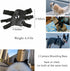 Dog Harness for GoPro, Soft Adjustable Pet Mount Vest with 2 Mounting Bases for Chest and Back Fixation, Medium Large