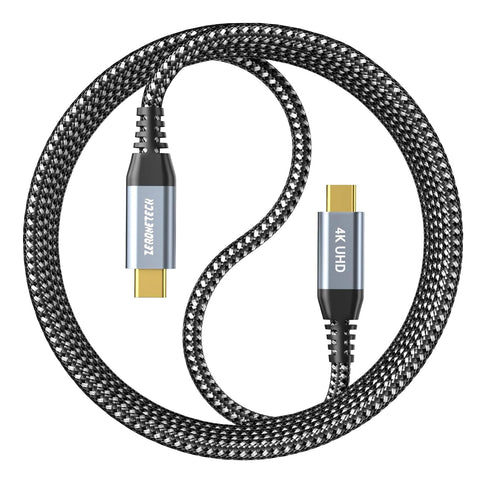 USB C to USB C Cable 3ft, 20Gbps High Speed Data Transfer, 100W Charging for MacBook Pro, Dell, Galaxy, Portable Monitor