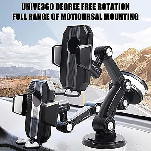 Super Adsorption Phone Holder for Car Center Console, 360 Rotated Degree Stable Phone Mount (1PC)