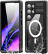 Waterproof Case for Galaxy S24 Ultra with MagSafe, IP68 Full Body Underwater Case with Built-in Screen Protector (Black)