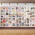 CapiSco White Bookshelf Photography Backdrop 7x5FT Bookcase Library Photography Background for Office &