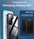 Temdan Waterproof Case for Samsung Galaxy S21, Built-in Screen Protector, 360 Full Body Shockproof, Teal