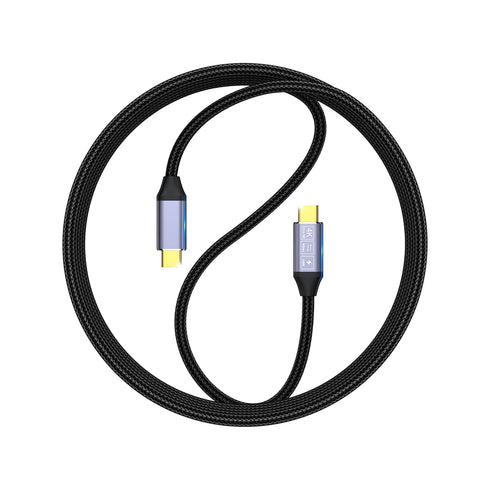 USB C to USB C Data Cable 3.3FT, 100W Fast Charging PD USB 3.1 Gen 2, 4K 60Hz Video Display E-Marker Chip Cord